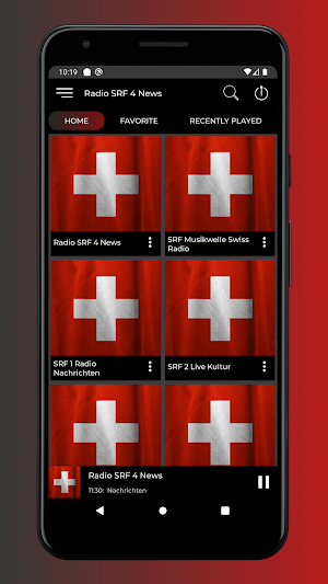 Radio SRF 4 News App Screenshot 0