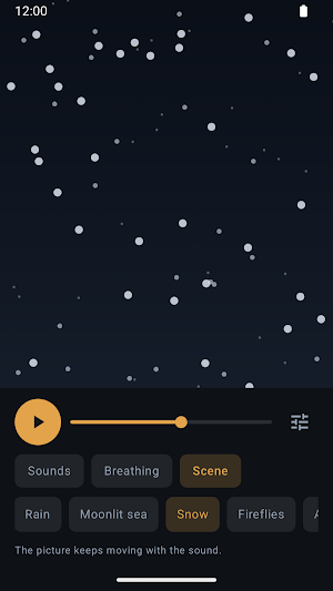 Sleep Sounds - Rain & Fire Screenshot 2