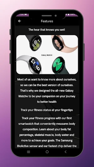 SAMSUNG Galaxy Watch 4 guide Screenshot 0