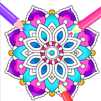 Mandala Number Coloring Book