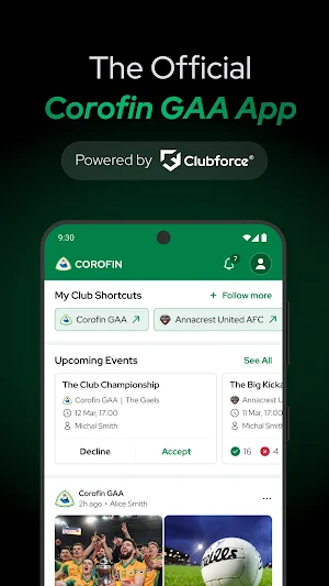 Corofin GAA Screenshot 0