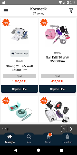 Tırnak Marketi Screenshot 0