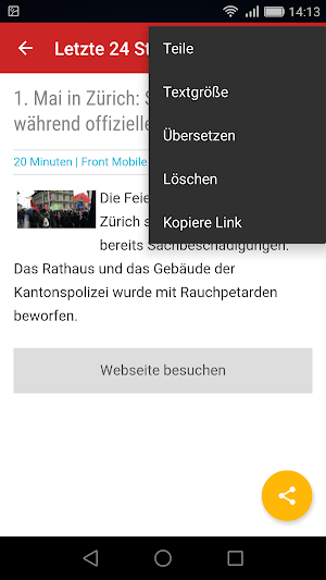 Schweiz Nachrichten Screenshot 3
