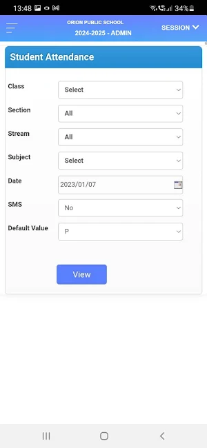 ORION PUBLIC SCHOOL TEACH APP Screenshot 3