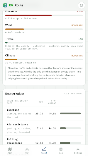 Safar - EV Charging & Route Screenshot 3