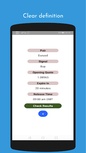 Safe Option Alert - Asian Screenshot 1
