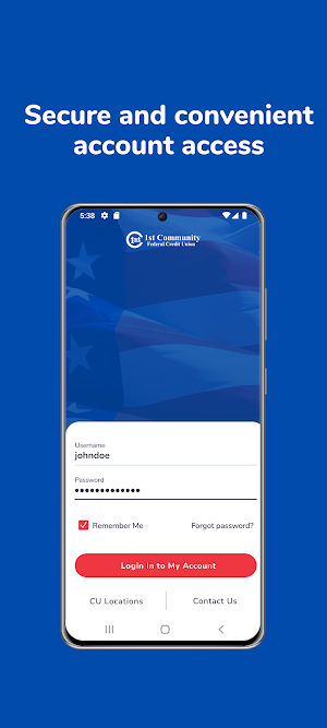 1st Community FCU Screenshot 3