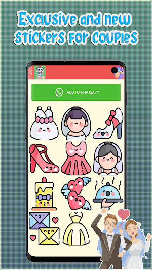 Wedding Stickers For Whatsapp Screenshot 2