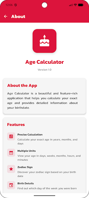 Age Calculator Screenshot 2