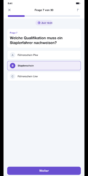 Staplerschein Prüfung 2026 Screenshot 2