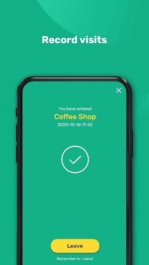 LeaveHomeSafe Screenshot 2