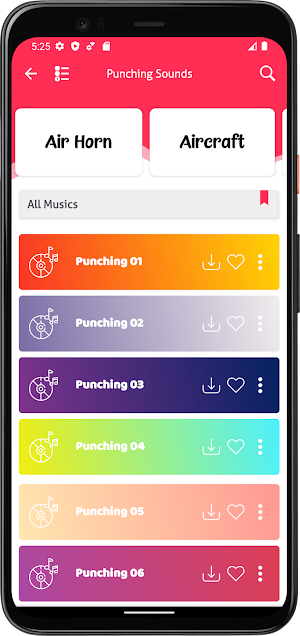 Punching Sounds Screenshot 1