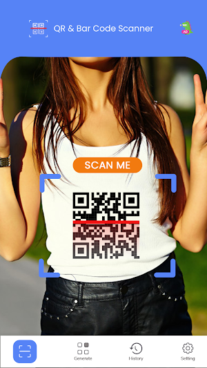 QR Code Reader - Fast Scan, Barcode & QR Scanner Screenshot 1