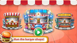 KidKat Hamburger Game for Kids Screenshot 2