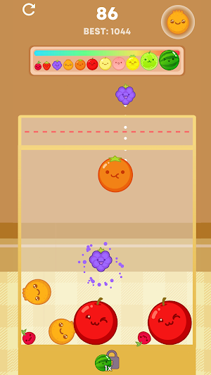Suika Watermelon Merge Screenshot 3