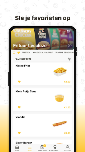 Frituur Lescluze Screenshot 0