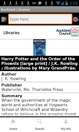 Auckland Libraries Screenshot 2