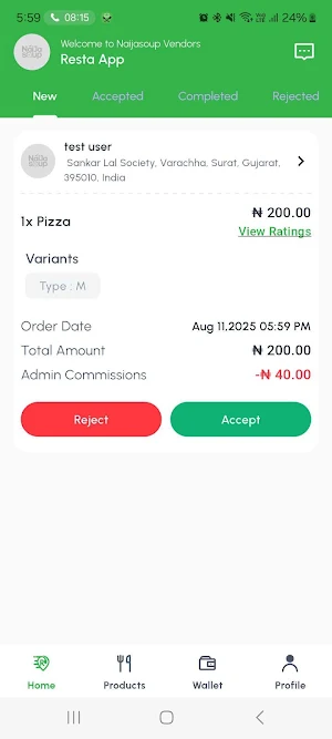 Naijasoup Vendors Screenshot 0