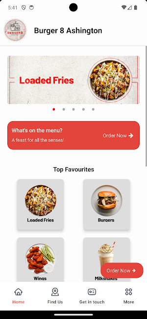 Burger 8 Ashington Screenshot 0