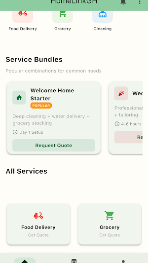 HomeLinkGHana Services Screenshot 1