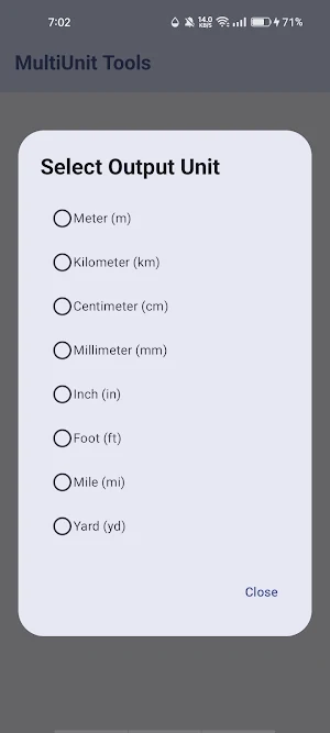 MultiUnit Tools Screenshot 2