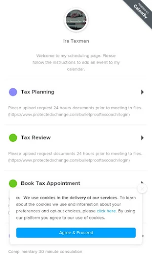 BulletproofTaxApp Screenshot 1