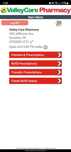 Valley Care Pharmacy Screenshot 2