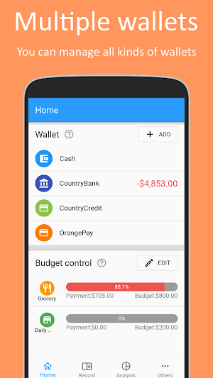 Easy Household Account Book Screenshot 3