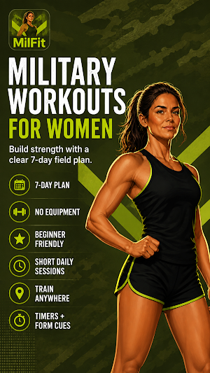 MilFit: Military Workout Women Screenshot 0
