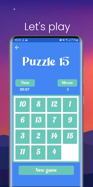 Puzzle15(Abdulaziz) Screenshot 1
