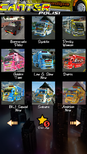 Mod Bussid Truck Canter Polisi Screenshot 2