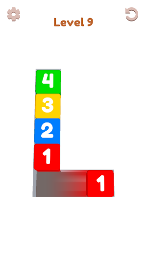 123 Cubes Number: Merge Game Screenshot 0