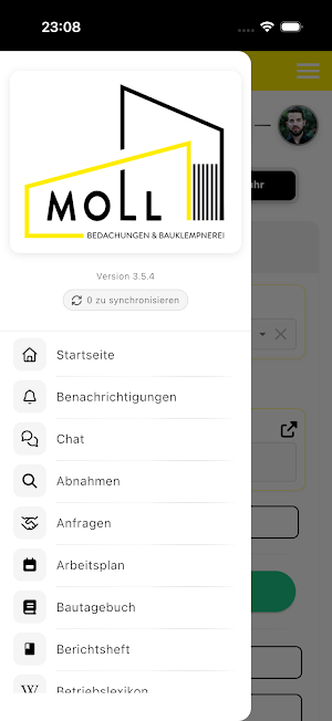 Moll Bedachungen Screenshot 0