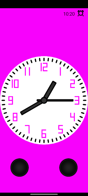 Analog clock vfro Screenshot 1