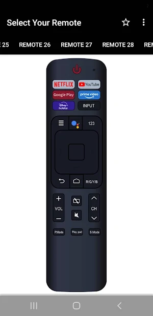 VU TV Remote Screenshot 0