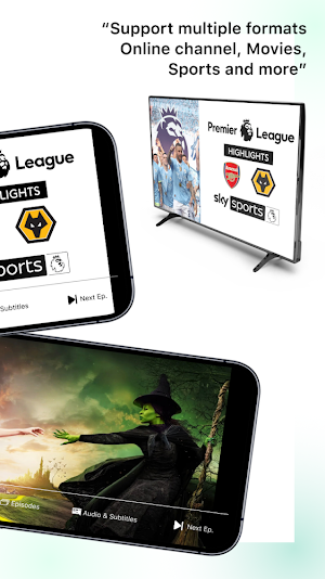 IPTV Smart Player - Live TV Screenshot 1