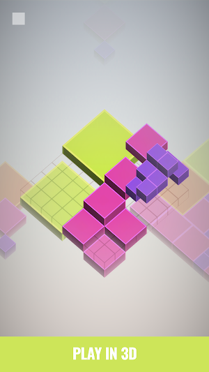Isometric Squares - puzzle ² Screenshot 2