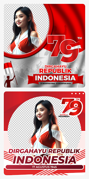 Twibbon HUT RI 79 2024 Screenshot 2
