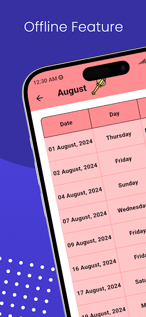 Hindu Calendar 2024 Screenshot 2