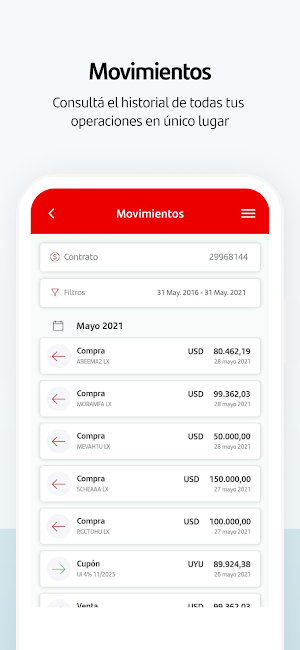 Santander Inversiones Uruguay Screenshot 1
