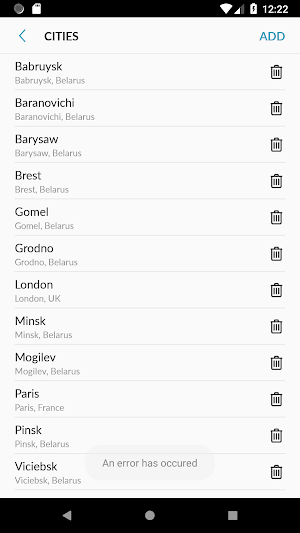Belarus Weather Screenshot 3