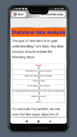 Basic statistics Screenshot 3