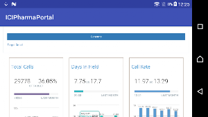 ICI Pharma Portal Screenshot 1