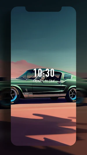 Mustang Car GT 4K Wallpaper Screenshot 1