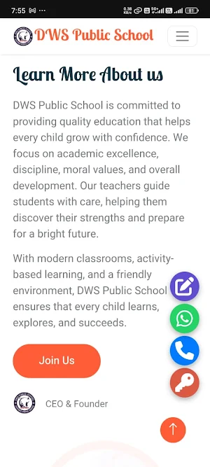 DWS Public School Screenshot 2