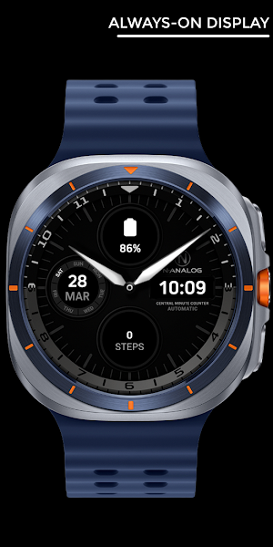 Night 26A - Analog Watch Face Screenshot 2