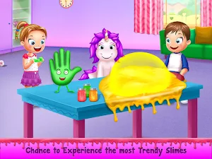 Rainbow Unicorn Slime Maker - Jelly Toy Fun Screenshot 0