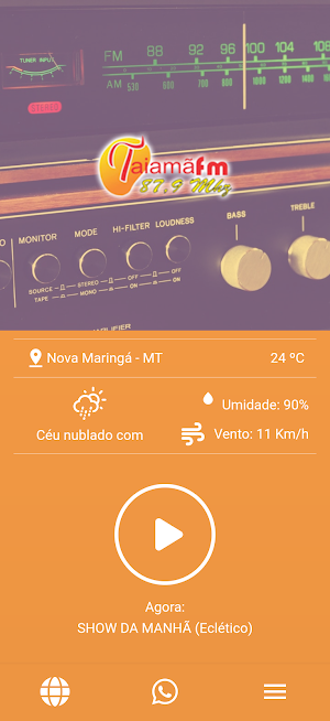 Taiamã FM Screenshot 1
