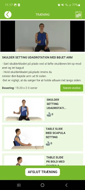 Min Fysioterapeut Screenshot 3