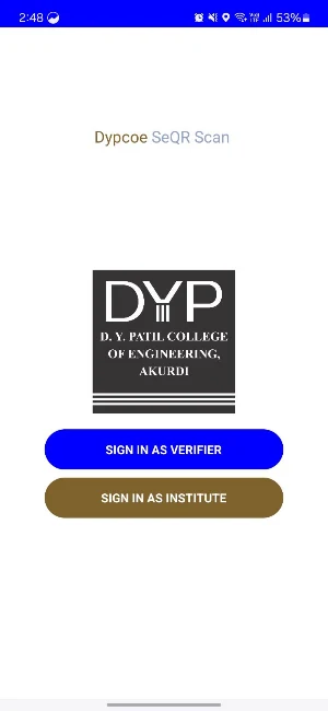 Dypcoe SeQR Scan Screenshot 1